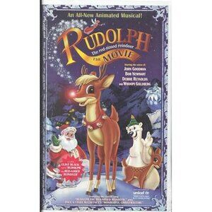 Rudolph The Red-Nosed Reindeer: The Movie (1998) VHS Animated Musical